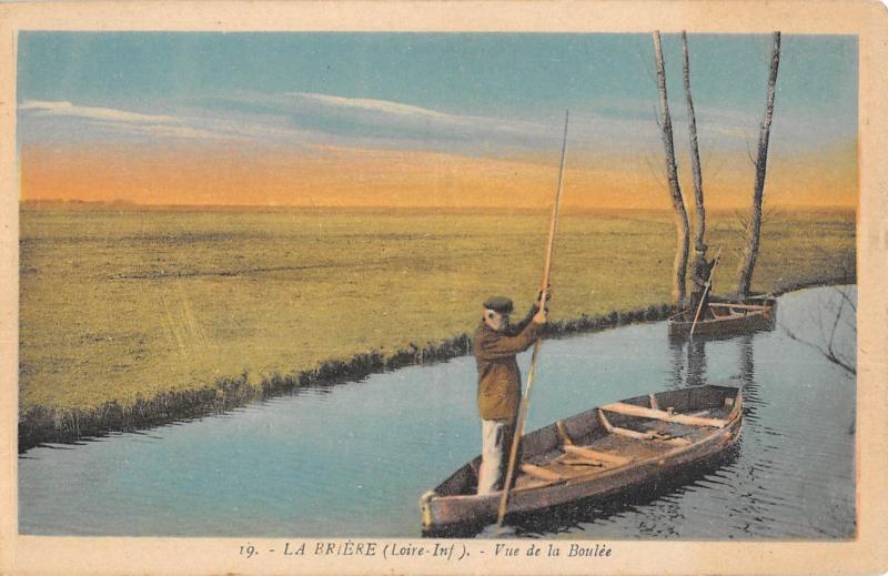 Carte postale ancienne La Briere - Vue De La Boulee