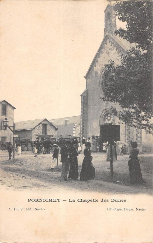 Carte postale ancienne Pornichet - La Chapelle Des Dunes à Pornichet