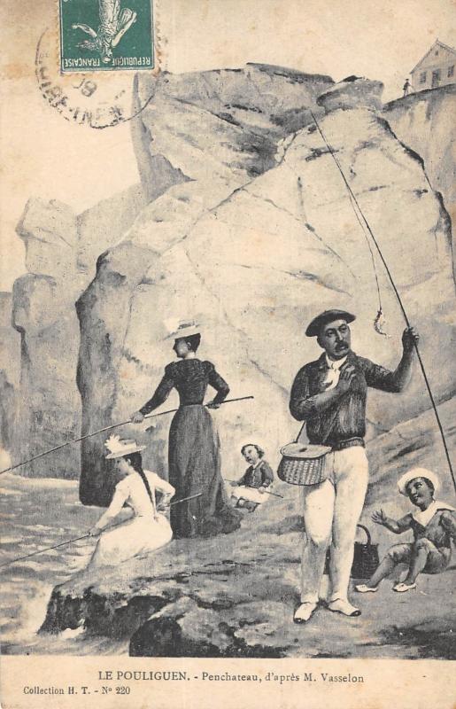 Carte postale ancienne Le Pouliguen - Penchateau au Pouliguen