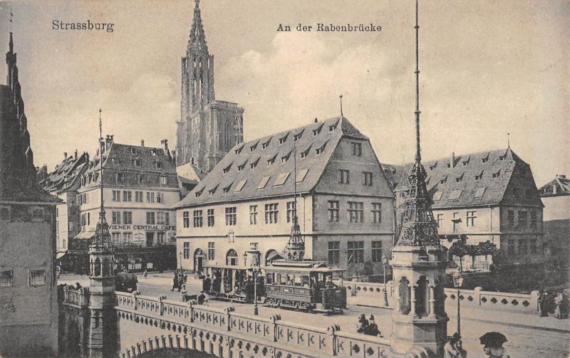 Carte postale ancienne Strasbourg - An Der Radenbrucke à Strasbourg