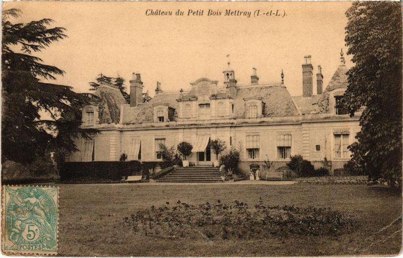 Carte postale ancienne Mettray Chateau du Petit Bois à Mettray