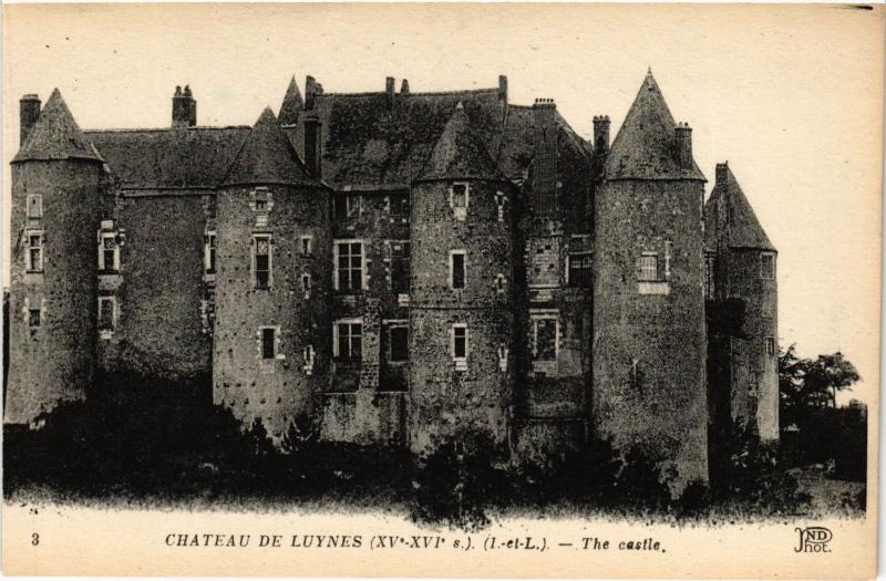 Carte postale ancienne Luynes le chateau à Luynes