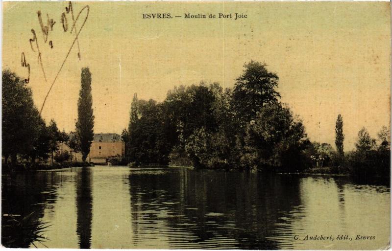 Carte postale ancienne Esvres Moulin de Port Joie à Esvres