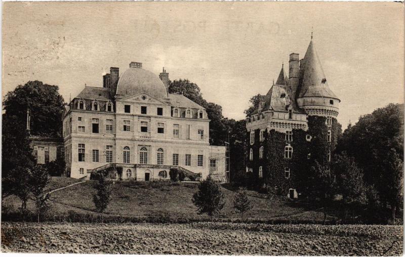 Carte postale ancienne Verneuil le chateau le Donjon à Neuil