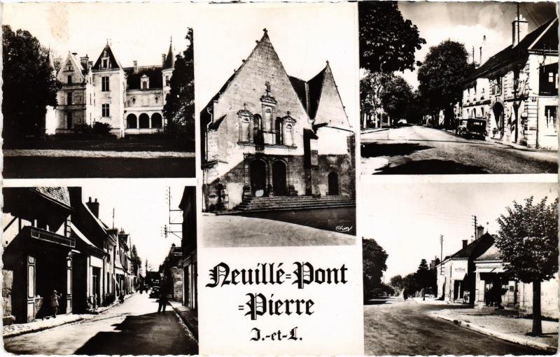 Carte postale ancienne Neuille souvenir à Neuil