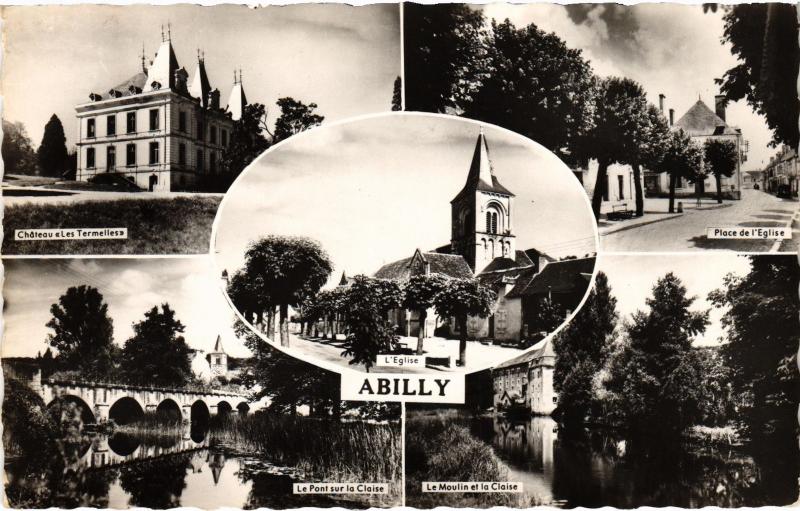 Carte postale ancienne Abilly souvenir à Abilly
