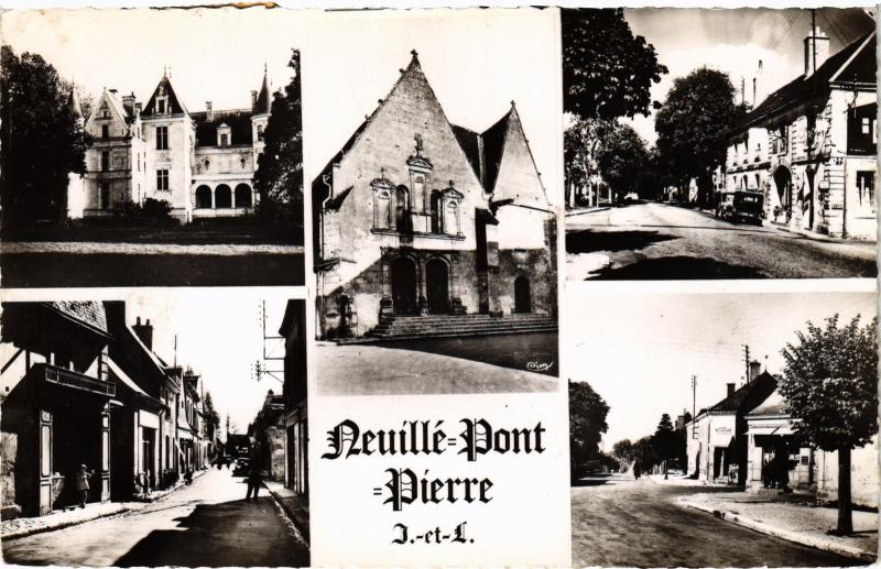 Carte postale ancienne Neuille souvenir à Neuil