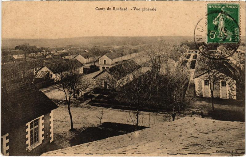 Carte postale ancienne Camp du Ruchard vue generale