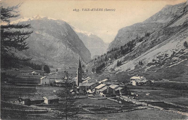 Carte postale ancienne Vals D'Isere - Savoie