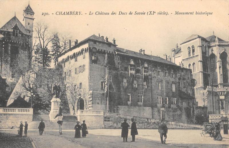 Carte postale ancienne Chambery - Le Chateau Des Ducs De Savoie à Chambéry