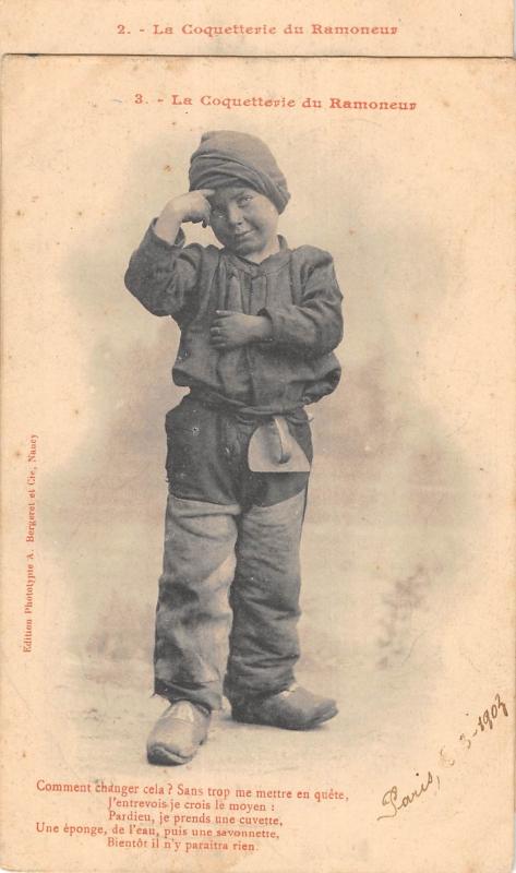 Carte postale ancienne La Coquetterie Du Ramoneur - Savoie