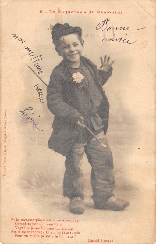 Carte postale ancienne Savoie - La Coquetterie Du Ramoneur