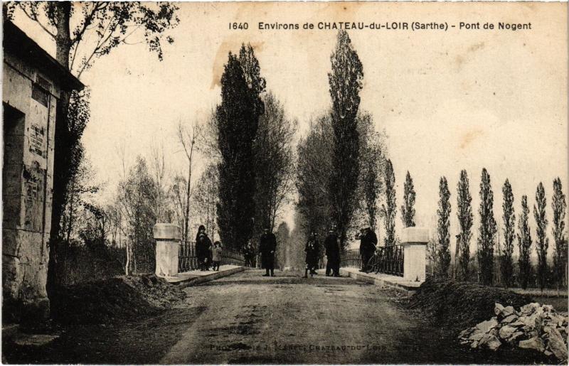 Carte postale ancienne Nogent le pont