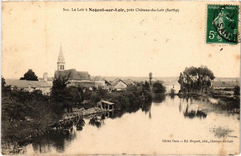 Carte postale ancienne Nogent le Loir