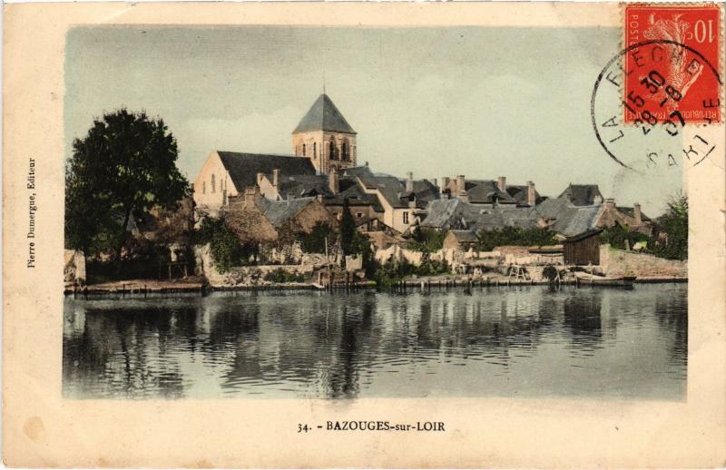 Carte postale ancienne Bazouges
