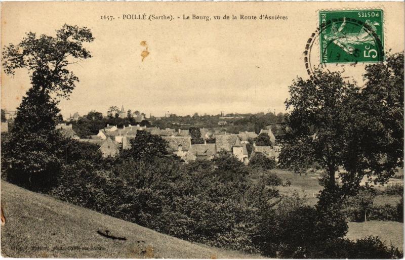 Carte postale ancienne Poille le Bourg