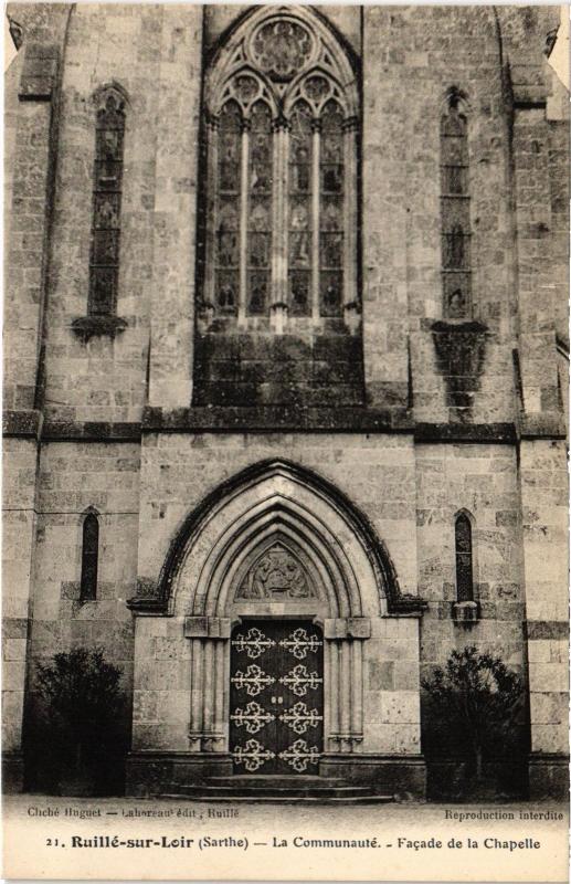 Carte postale ancienne Ruille la Communaute la chapelle