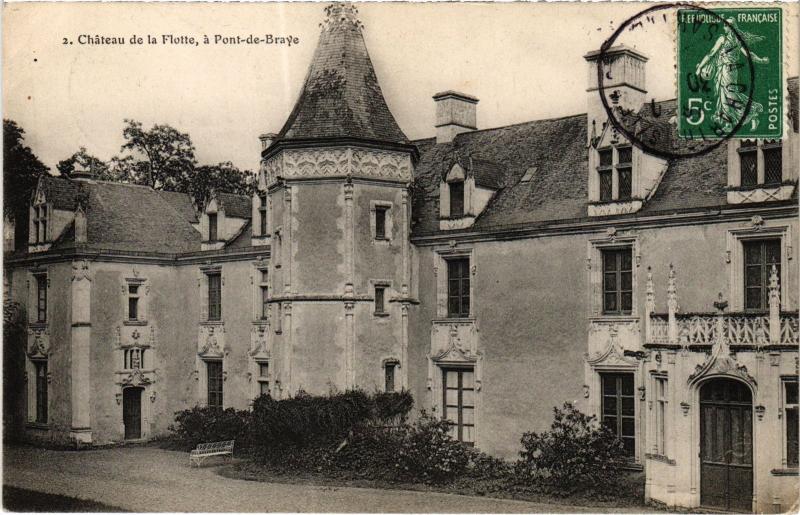 Carte postale ancienne Chateau de la Flotte