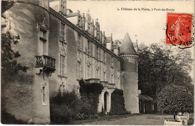 Carte postale ancienne Chateau de la Flotte