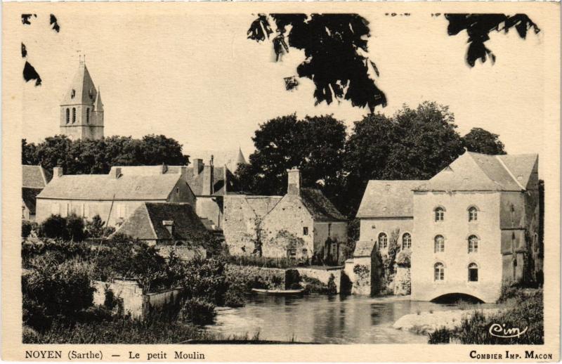 Carte postale ancienne Noyen le petit moulin