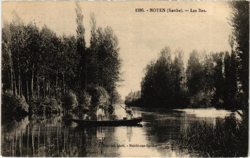 Carte postale ancienne Noyen les Iles