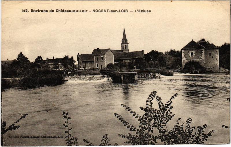 Carte postale ancienne Nogent Ecluse
