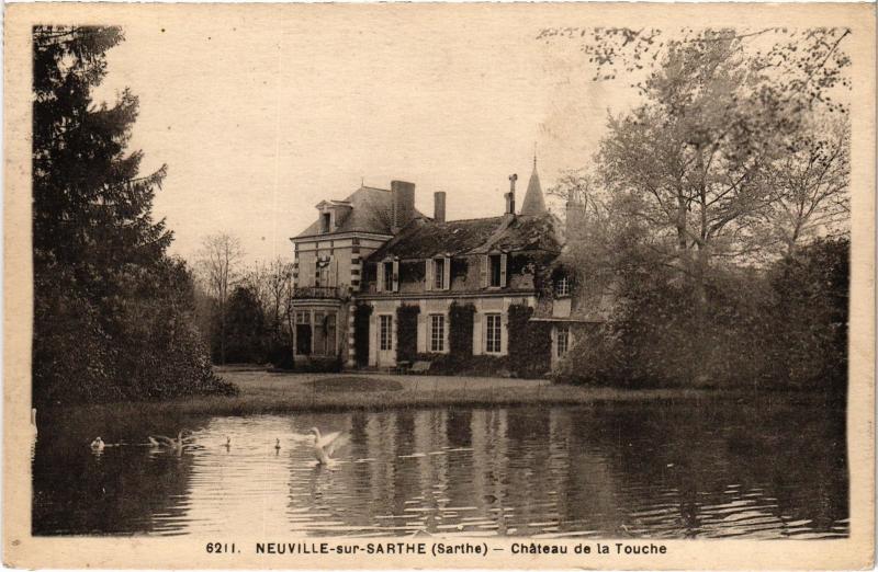 Carte postale ancienne Neuville Chateau de la Touche