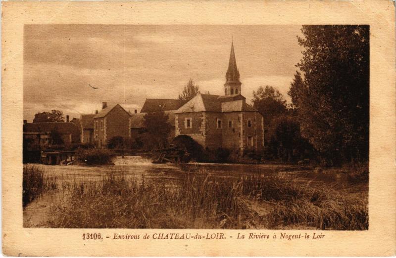 Carte postale ancienne Nogent la Riviere