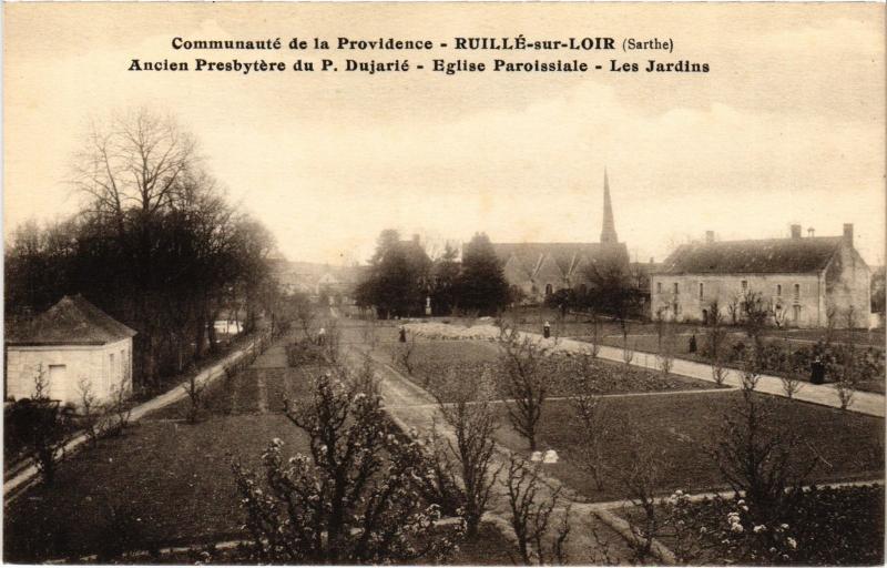 Carte postale ancienne Ruille Communaute de la Providence