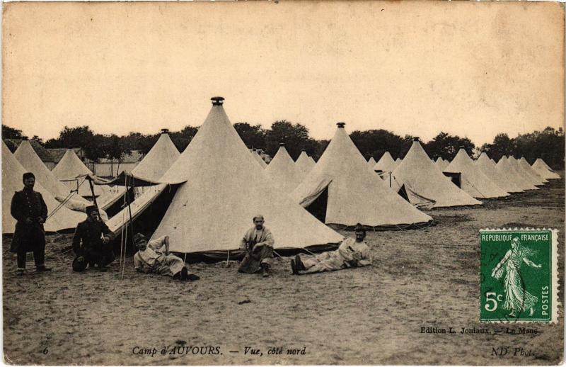 Carte postale ancienne Camp d'Auvours