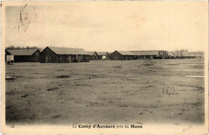 Carte postale ancienne Camp d'Auvours