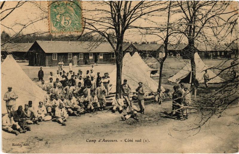 Carte postale ancienne Camp d'Auvours