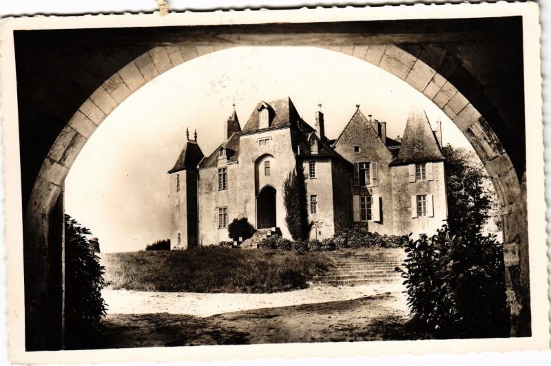 Carte postale ancienne Le Breil Chateau de Peschere