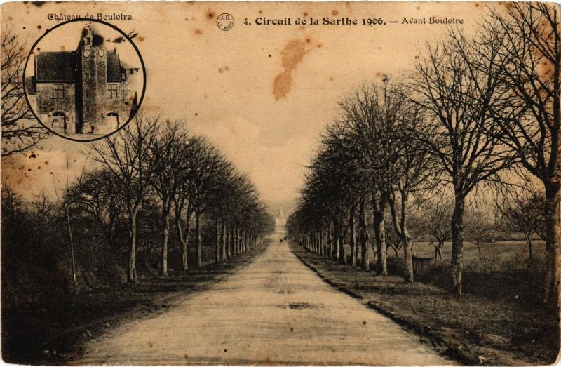 Carte postale ancienne Avant Bouloire à Bouloire