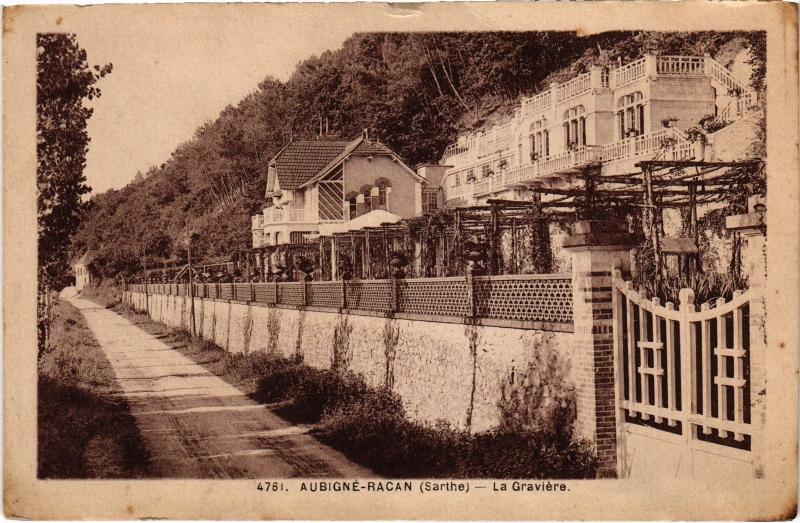 Carte postale ancienne Aubigne la Graviere