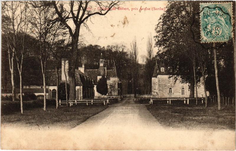 Carte postale ancienne Chateau de Dobert