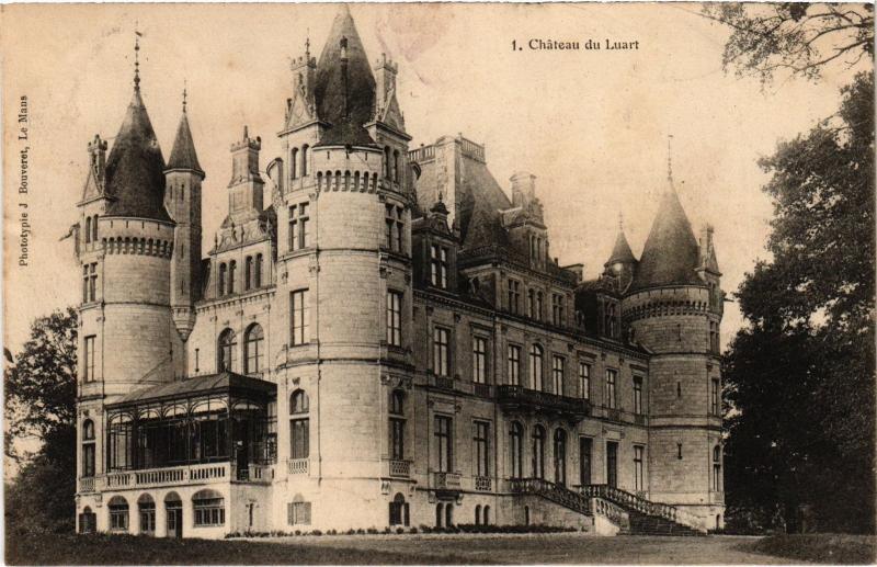 Carte postale ancienne Chateau du Luart
