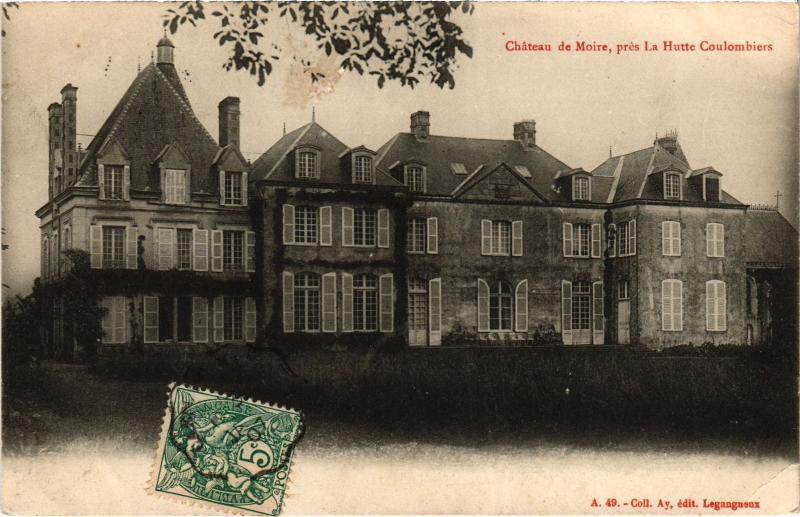 Carte postale ancienne Chateau de Moire