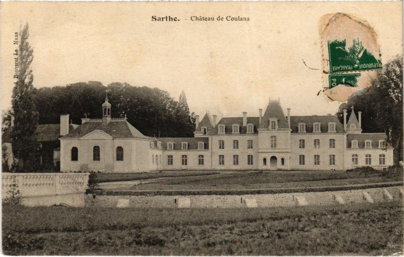 Carte postale ancienne Chateau de Coulans
