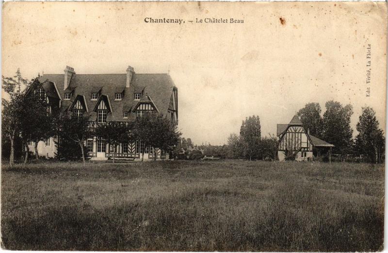 Carte postale ancienne Chantenay Chatelet Beau