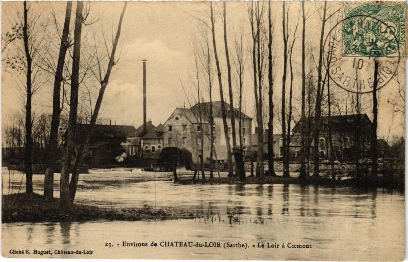 Carte postale ancienne Le Loir a Coemont