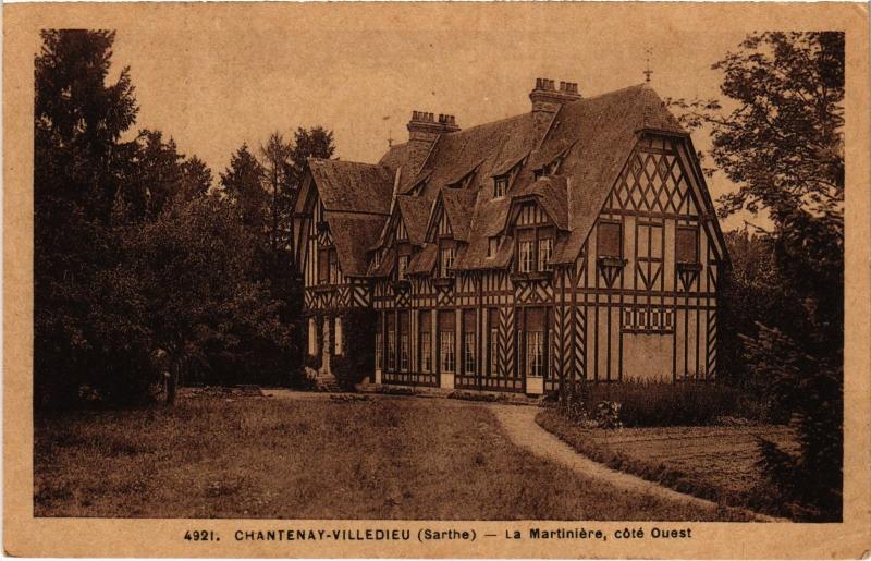Carte postale ancienne Chantenay la Martiniere
