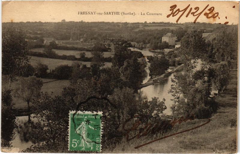 Carte postale ancienne Fresnay la Coursure