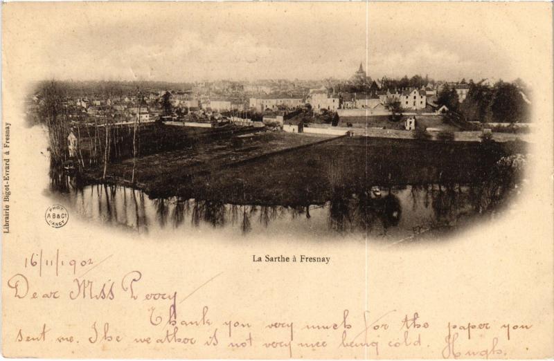 Carte postale ancienne Fresnay