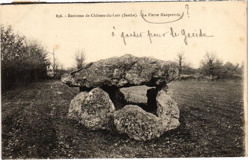 Carte postale ancienne La Pierre Maupertuis