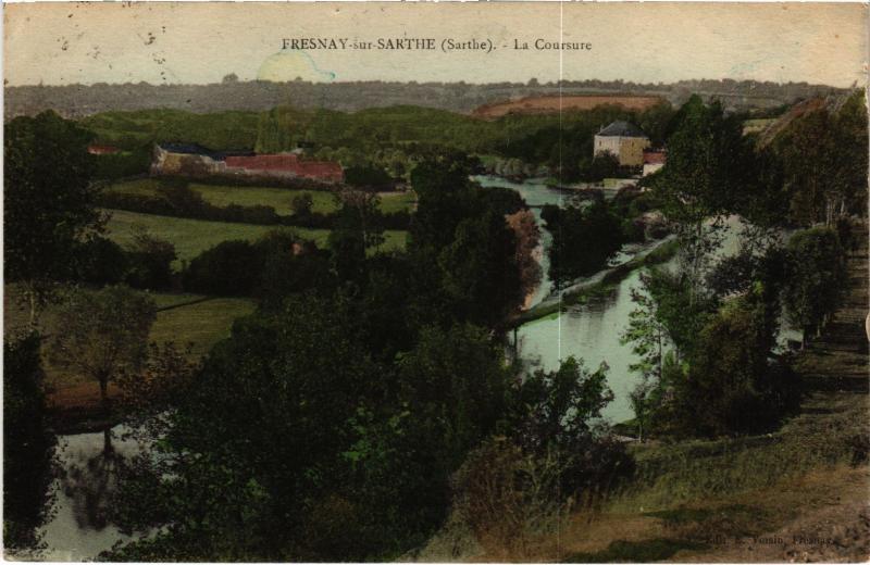 Carte postale ancienne Fresnay La Coursure