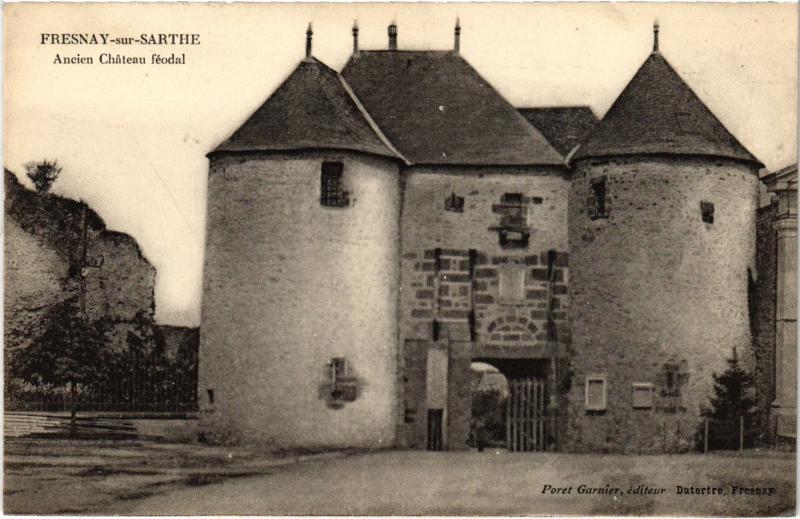 Carte postale ancienne Fresnay le chateau