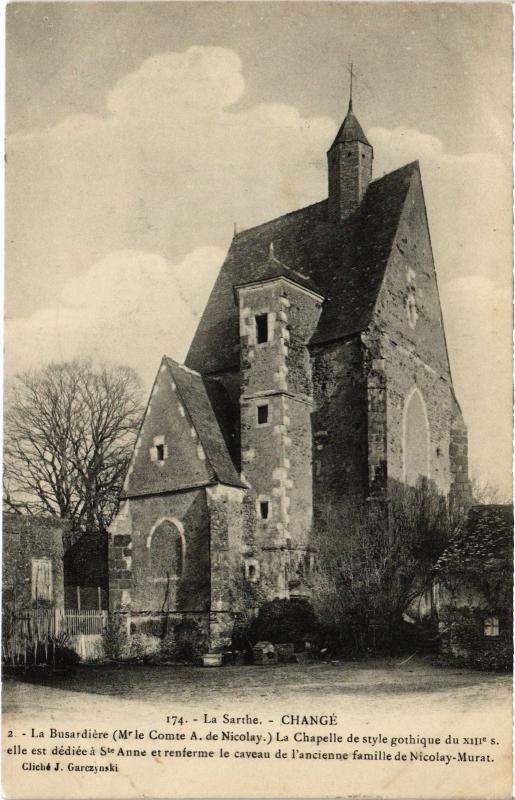 Carte postale ancienne Change la Busardiere
