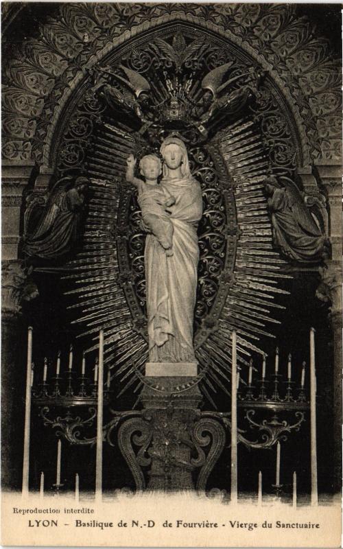 Carte postale ancienne Basilique de N.-D. de Fourviere