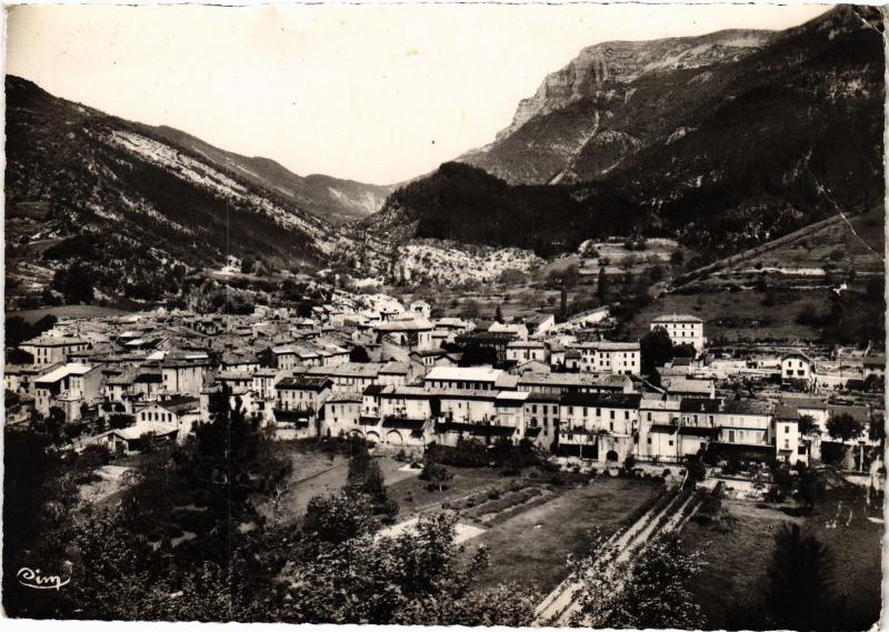 Carte postale ancienne Chatillon-en-Diois - Vue générale à Châtillon-en-Diois
